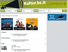 Tablet Screenshot of kultur.stol.it